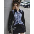  леопардовая расцветка блуза длинный рукав красивый . оригинал дизайн 