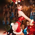 (5点セット)クリスマス バニーガール コスプレ 制服誘惑 セクシーランジェリー