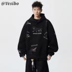  tops для мужчин и женщин мужской принт .. собака casual черный чёрный .