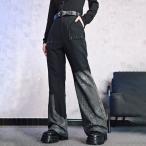  casual брюки низ черный надеты .. чёрный .