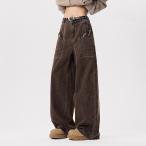  Denim брюки 2color низ для мужчин и женщин брюки мужской retro переключатель 