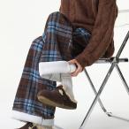  в клетку 2color обратная сторона ворсистый брюки низ 