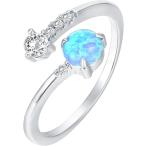 メッキ調整可能な作成オパールリング...