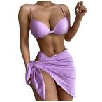 スリーピーススーツ女性包帯ソリッド...