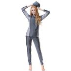 イスラム教徒の女性イスラム水着フルカバービーチウェアブルキニ控えめな水着