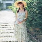 好感度アップ森ガール低身長にオススメキャミワンピース　Y-0225