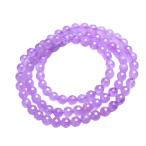 パープルクリスタルブレスレットラベ...