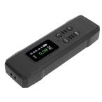 ショッピングガイガーカウンター 放射線量計、核放射線検出器自動スリープサウンドライトアラーム長期耐久性 0.96 インチ TFT LCD 黒