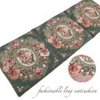 シートクッション ロング 車 後部座席 いす用 薔薇 カバー取外し可能 KB1705