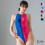 LEOHEX レオヘックス 競泳水着 コスチューム 極薄 コントラスト バイカラー レーシングバック レオタード ワンピース水着 グラビア 2024年 新商品