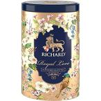 紅茶　RICHARD Royal Love リチャード ロイヤル ラブ　 (ベルガモット＆バニラ)　リーフ（缶）、80g (ゴールド 80g)