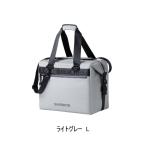 ショッピング保冷 （26年3月新商品） シマノ ソフトクーラー プレミアム BA-011Z ライトグレー Lサイズ （3月発売予定／ご予約受付中）