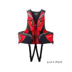 ≪'23年3月新商品！≫ がまかつ ウィンドストッパー(R)フローティングベスト GM-2192 レッド×ブラック LLサイズ [3月発売予定/ご予約受付中]