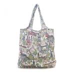 ショッピングキャス Cath Kidston キャスキッドソン エコバック FOLDAWAY SHOPPER LONDON VIEW ロンドンビュー105008015739102