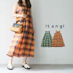 (20%OFF SALE) タング TANG マドラスチェックローン ノースリワンピース 2315512 (2025SS 春夏) 爆買