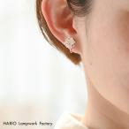 ショッピングミモザ ハリオ ランプワークファクトリー HARIO Lampwork Factory HAP-MS-E イヤリング ミモザ 花 2025SS 春夏