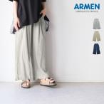 アーメン ARMEN INAM2251GD シングルガーゼ イージー パンツ ウエストゴム ズボン SINGLE GAUZE OVERDYED GATHERED EASY PANTS