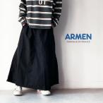 アーメン ARMEN 40s POPLIN OVER DYE WRAP CULOTTES WITH SEAM POCKET INAM2556PD (2025AW 秋冬)