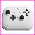 8bitdo ultimate controller 充電ドックを備えたBluetooth/2.4Gアダプター/USBケーブル、スイッチおよびWindows用のBluetoothコントローラー (White)