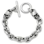 【ACE METAL WORKS　エースメタルワークス　BRACELET　ブレスレット】2エースボルトw/スモールオーバルリンクブレスレット/プレーンTバー【送料無料】