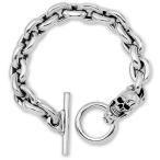 【ACE METAL WORKS　エースメタルワークス　BRACELET　ブレスレット】シングルエースボルトw/スモールオーバルリンクブレスレット/プレーンTバー【送料無料】