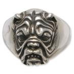 STANLEY GUESS(スタンリーゲス)：Bulldog Ring w/Red Eyes(ブルドッグリングw/レッドアイズ)
