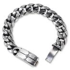 【STANLEY GUESS　スタンリーゲス　Bracelet　ブレスレット】エクストラファンシーアーマーリンクブレスレットw/アーマーBOXクリップ【送料無料】