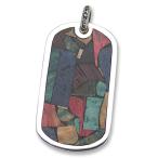 STANLEY GUESS(スタンリーゲス)：Multi Wood Dog Tag/Large(マルチウッドドッグタグ/ラージ)