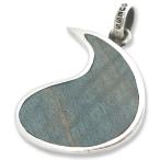 STANLEY GUESS(スタンリーゲス)：Bubble Wood Inlaid Pendant(バブルウッドインレイドペンダント)
