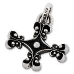【STANLEY GUESS　スタンリーゲス　Pendant　ペンダント　ネックレス】ダブルサイドワイドフィリグリープラスペンダント【送料無料】