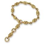STANLEY GUESS(スタンリーゲス)：Tiny Double Skull Bracelet/18K Gold(タイニーダブルスカルブレスレット/18Kゴールド)