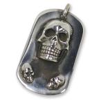 STANLEY GUESS(スタンリーゲス)：Large Skull Dog Tag/Large(ラージスカルドッグタグ/ラージ)