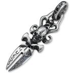 ショッピングスカル 【STANLEY GUESS　スタンリーゲス　Pendant　ペンダント　ネックレス】ダガースカルペンダント【送料無料】