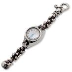 STANLEY GUESS(スタンリーゲス)：Skull Watch Case w/Skull H-Links w/Happy Eyes(スカルウォッチケースw/スカルH-リンクw/ハッピーアイズ)