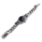 STANLEY GUESS：Classic Links Logo Connector Phantom ID Box Clip Watch Band(クラシックリンクロゴコネクターファントムIDボックスクリップウォッチバンド)