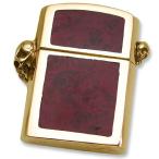 Large Wood Inlaid Zippo w/Skull Hinge&Flip Custom/18K Gold(¥é¡¼¥¸¥¦¥Ã¥É¥¤¥ó¥ì¥¤¥É¥¸¥Ã¥Ýw/¥¹¥«¥ë¥Ò¥ó¥¸¡õ¥Õ¥ê¥Ã¥×¥«¥¹¥¿¥à/18K¥´¡¼¥ë¥É)