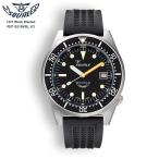 時計 腕時計 ダイバーズ イタリア SQUALE スクワーレ 1521 Black Classic Blast Rubber 自動巻 500M防水