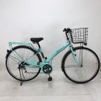 【10%OFF】中古 自転車 激安 シティサイクル マルキン Runesic 27インチ 外装6段 整備士点検済み