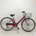 【10%OFF】中古 自転車 激安 シティサイクル 国内メーカー DACCARAT CRUZE 27インチ 外装6段 整備士点検済み