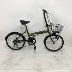 【10%OFF】中古 自転車 激安 折り畳み自転車 国内メーカー TH? IFT20インチ 外装6段 整備士点検済み