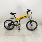 【10%OFF】中古 自転車 激安 折り畳み自転車 国内メーカー HUMMER 20インチ 外装7段 整備士点検済み