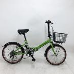 【10%OFF】中古 自転車 激安 折り畳み自転車 国内メーカー Volkswagen 20インチ 外装6段 整備士点検済み