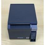 ( превосходный б/у )EPSONre сиденье принтер TM-T70II(LAN*USB/80mm) серый 