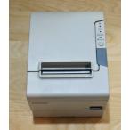 ( превосходный б/у )EPSONre сиденье принтер TM-T885( беспроводной LAN/80mm) белый ( источник питания продается отдельно )