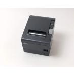 ( превосходный б/у )EPSONre сиденье принтер TM-T885(USB*RS232C/80mm) серый ( источник питания есть )