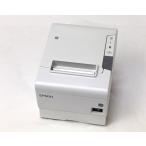 ( превосходный б/у )EPSONre сиденье принтер TM-T886 (LAN*USB*RS232C/58mm) белый 