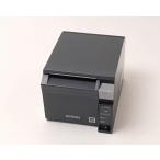 ( б/у )EPSONre сиденье принтер TM-T70II(LAN*USB/80mm) серый 