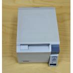 ( б/у )EPSONre сиденье принтер TM-T70(RS232C/58mm) белый ( источник питания продается отдельно )