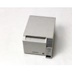 ( превосходный б/у )EPSONre сиденье принтер TM-T702 (USB/80mm) белый 