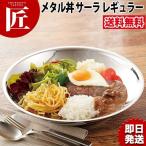 送料無料 保温 保冷 燕三条 メタル丼 大皿 ラーメン丼 中華